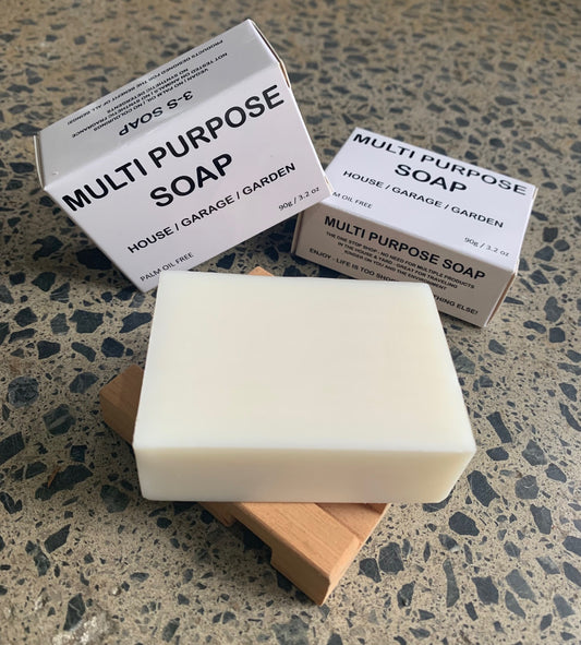 multi purpose bar soap for house, garden & garage