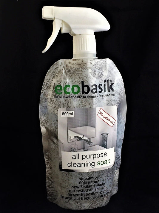 ecobasik - all purpose cleaning soap spray - SAFE cleaning for the home!