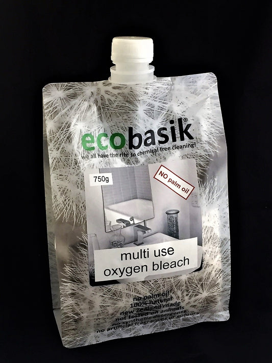 ecobasik - multi use oxygen bleach - SAFE cleaning for the home!