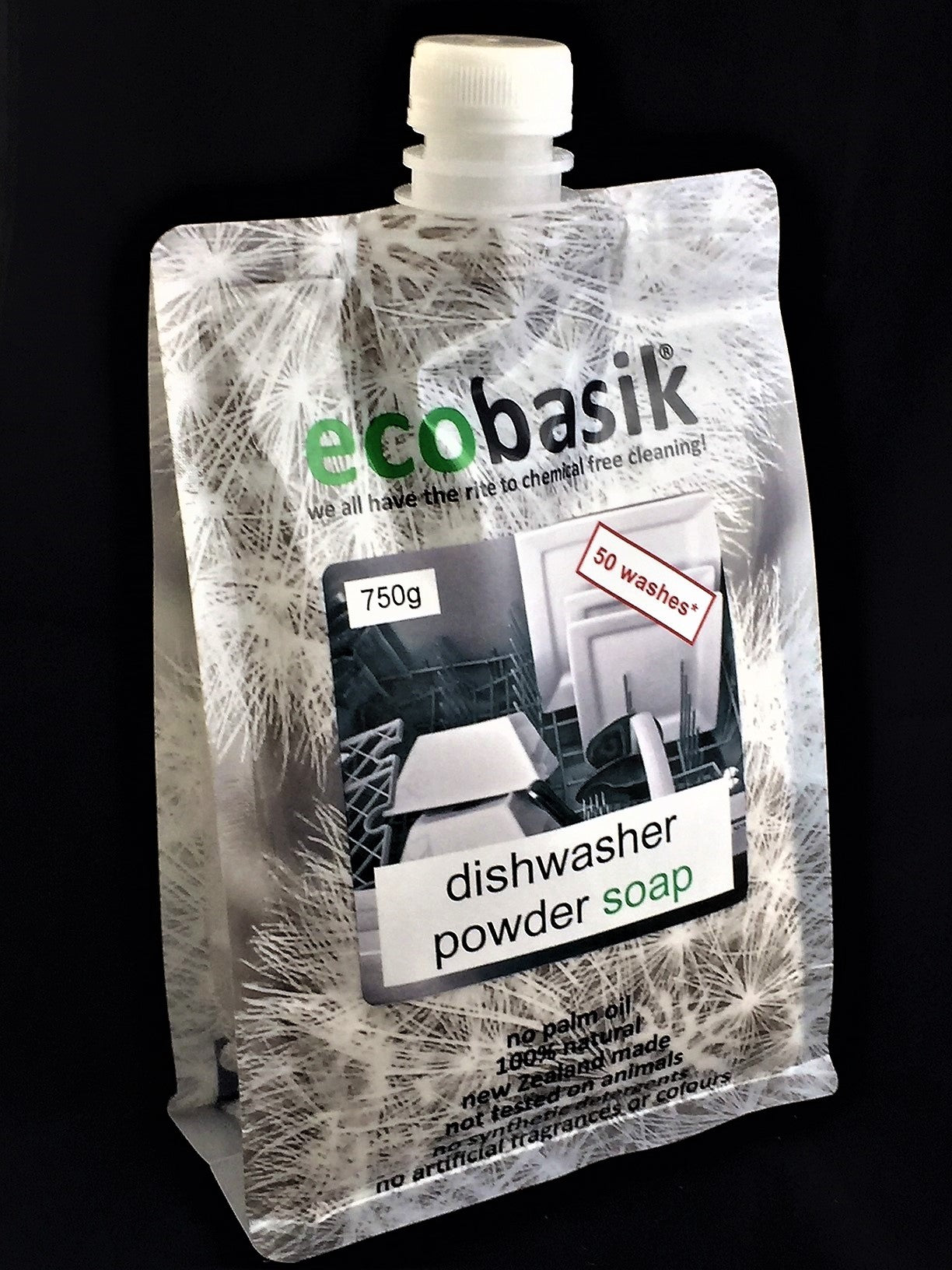 ecobasik - diswasher powder soap - SAFE cleaning for the home!