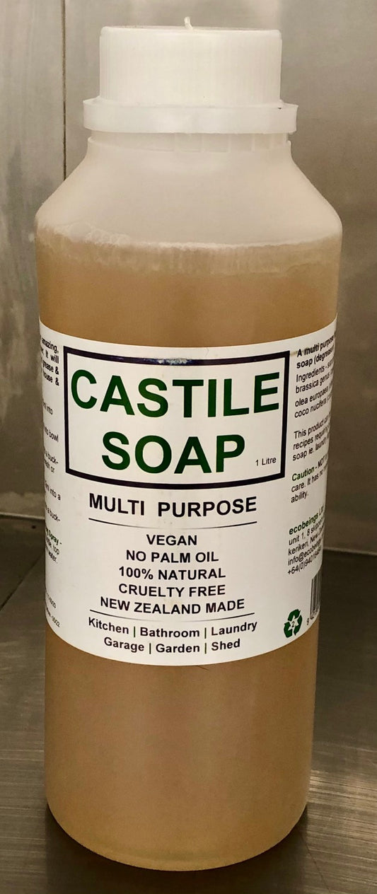 multi purpose castile soap. 