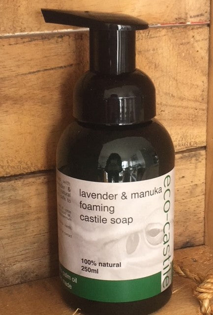 eco-castile - lavender & manuka foaming castile soap